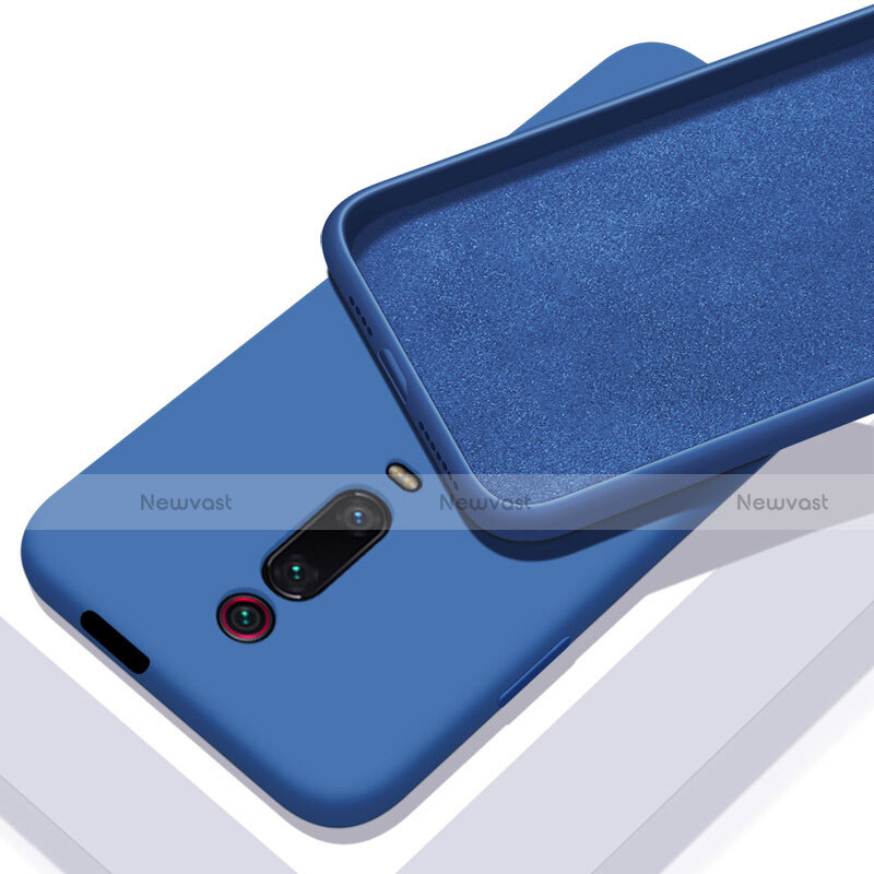 Ultra-thin Silicone Gel Soft Case 360 Degrees Cover C02 for Xiaomi Mi 9T Blue