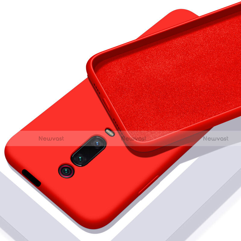 Ultra-thin Silicone Gel Soft Case 360 Degrees Cover C02 for Xiaomi Mi 9T Pro Red