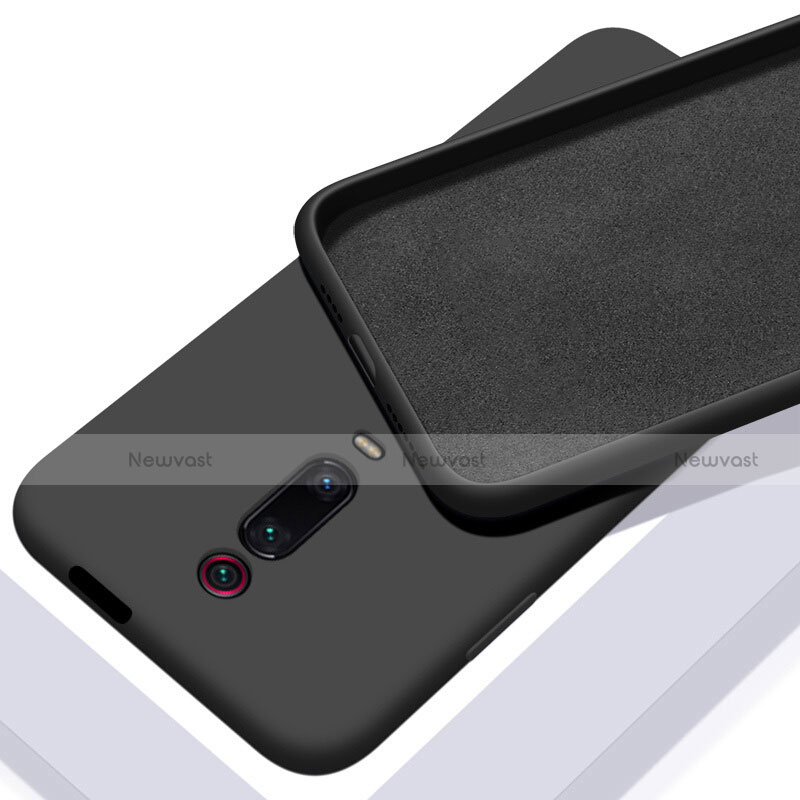 Ultra-thin Silicone Gel Soft Case 360 Degrees Cover C02 for Xiaomi Redmi K20 Black