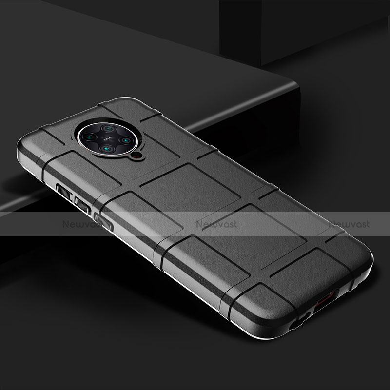 Ultra-thin Silicone Gel Soft Case 360 Degrees Cover C02 for Xiaomi Redmi K30 Pro Zoom Black