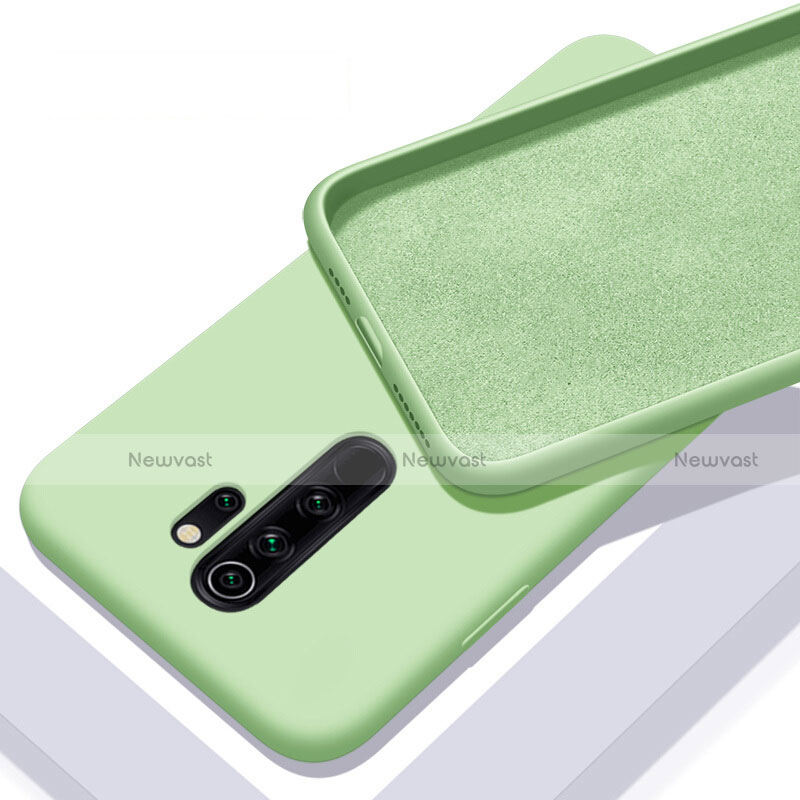 Ultra-thin Silicone Gel Soft Case 360 Degrees Cover C02 for Xiaomi Redmi Note 8 Pro Green