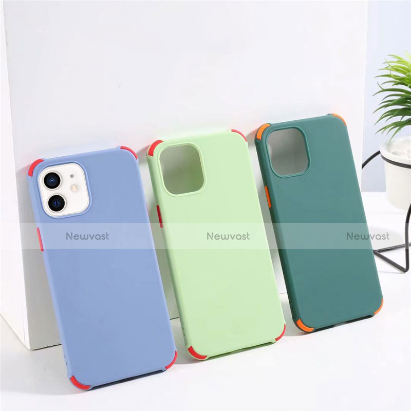 Ultra-thin Silicone Gel Soft Case 360 Degrees Cover C03 for Apple iPhone 12 Mini