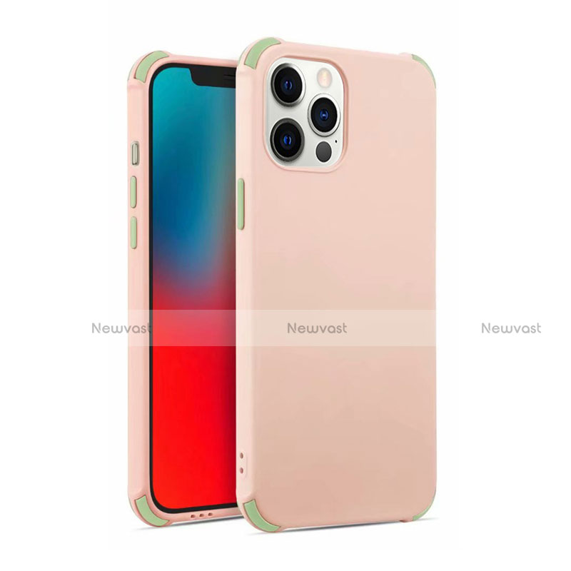 Ultra-thin Silicone Gel Soft Case 360 Degrees Cover C03 for Apple iPhone 12 Pro Max