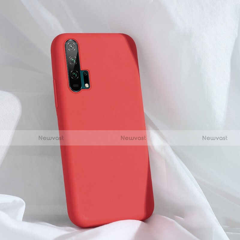 Ultra-thin Silicone Gel Soft Case 360 Degrees Cover C03 for Huawei Honor 20 Pro Red