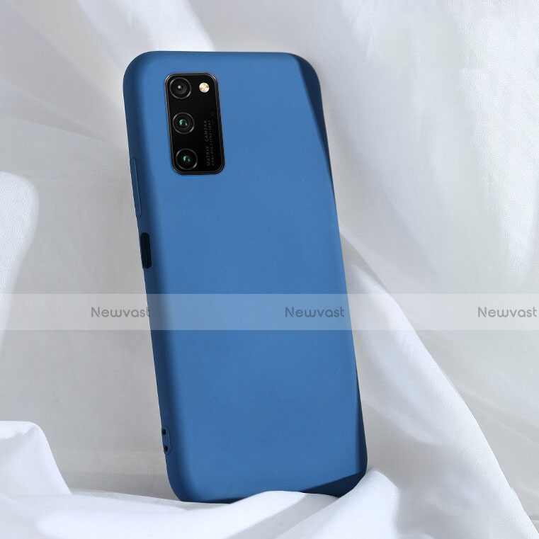 Ultra-thin Silicone Gel Soft Case 360 Degrees Cover C03 for Huawei Honor View 30 5G Blue