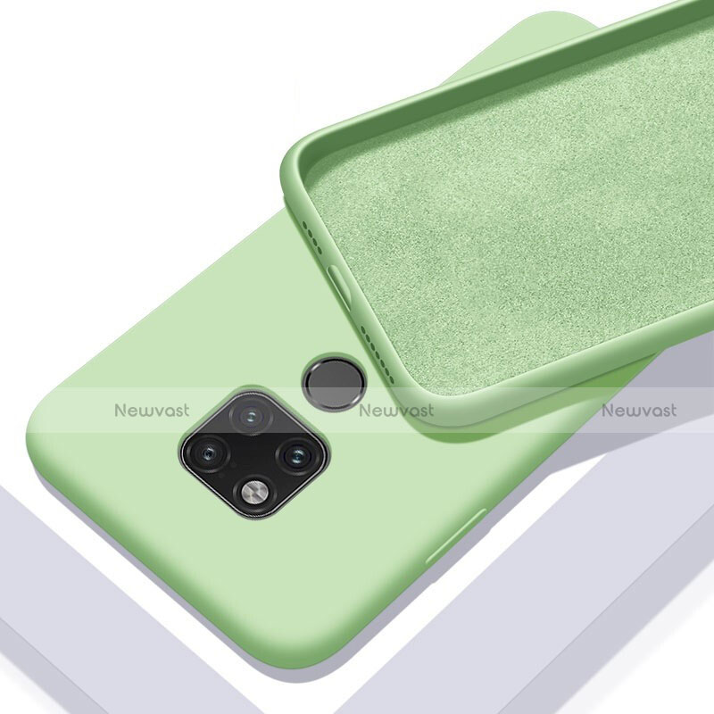 Ultra-thin Silicone Gel Soft Case 360 Degrees Cover C03 for Huawei Mate 20 X 5G Green