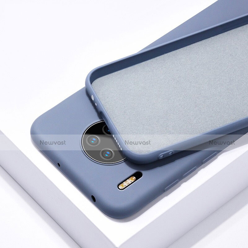 Ultra-thin Silicone Gel Soft Case 360 Degrees Cover C03 for Huawei Mate 30 5G Gray