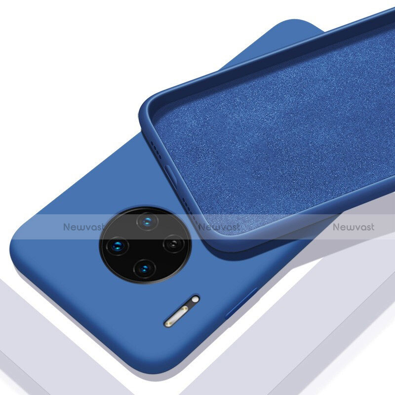 Ultra-thin Silicone Gel Soft Case 360 Degrees Cover C03 for Huawei Mate 30 Pro 5G Blue