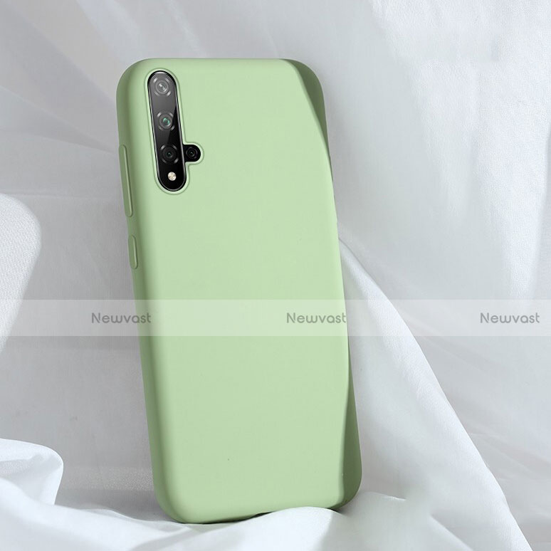 Ultra-thin Silicone Gel Soft Case 360 Degrees Cover C03 for Huawei Nova 5 Green