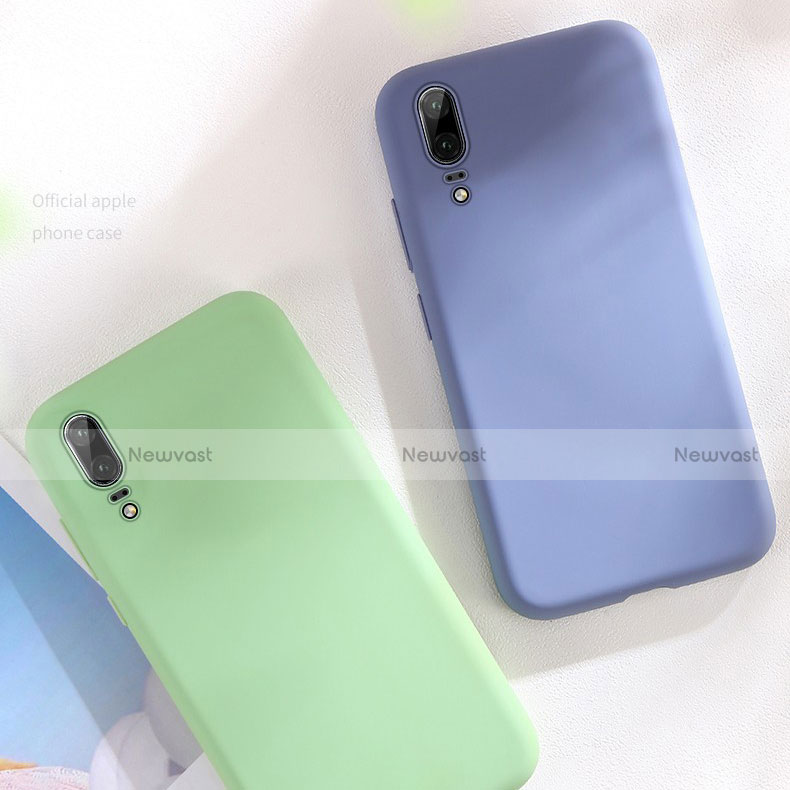 Ultra-thin Silicone Gel Soft Case 360 Degrees Cover C03 for Huawei P20