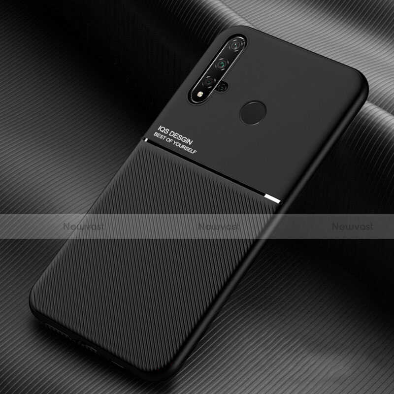 Ultra-thin Silicone Gel Soft Case 360 Degrees Cover C03 for Huawei P20 Lite (2019) Black