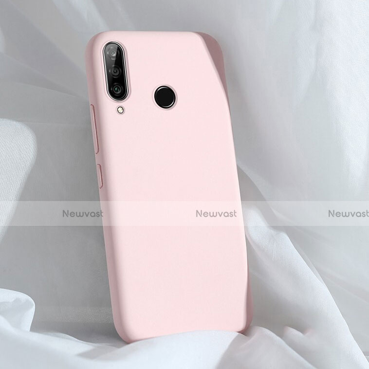 Ultra-thin Silicone Gel Soft Case 360 Degrees Cover C03 for Huawei P30 Lite Pink