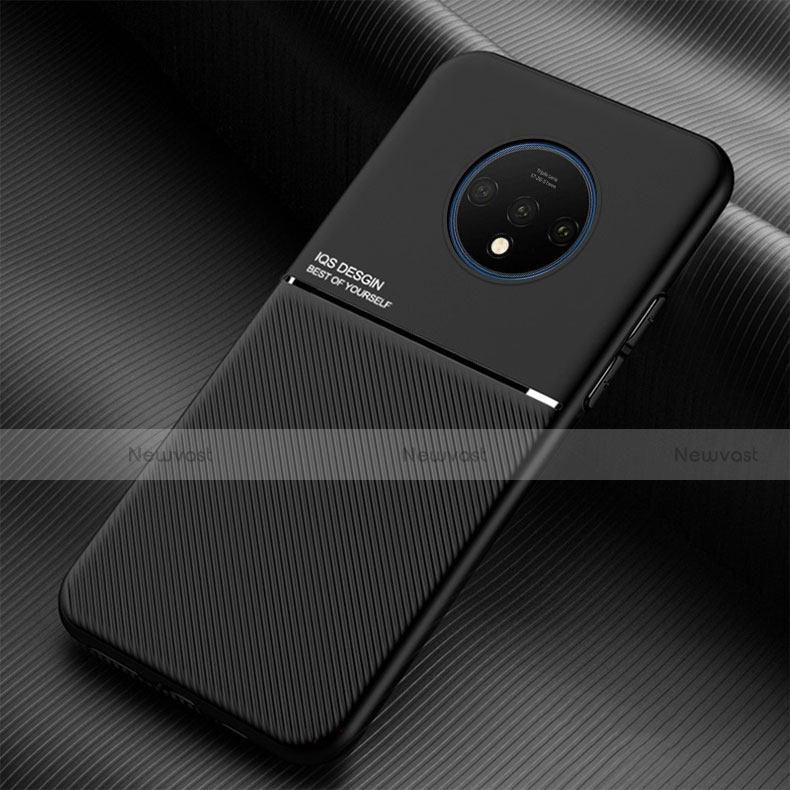 Ultra-thin Silicone Gel Soft Case 360 Degrees Cover C03 for OnePlus 7T Black