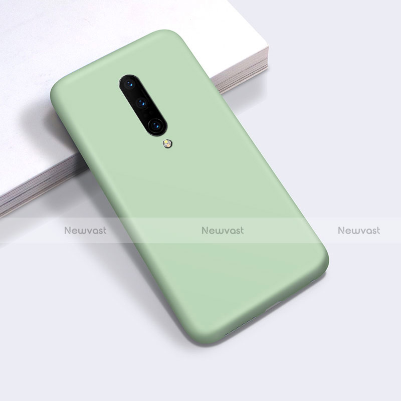 Ultra-thin Silicone Gel Soft Case 360 Degrees Cover C03 for OnePlus 8 Green