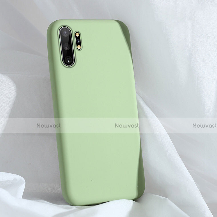 Ultra-thin Silicone Gel Soft Case 360 Degrees Cover C03 for Samsung Galaxy Note 10 Plus 5G Green