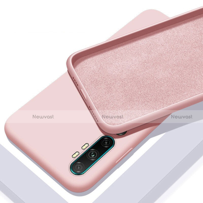 Ultra-thin Silicone Gel Soft Case 360 Degrees Cover C03 for Xiaomi Mi Note 10 Pink