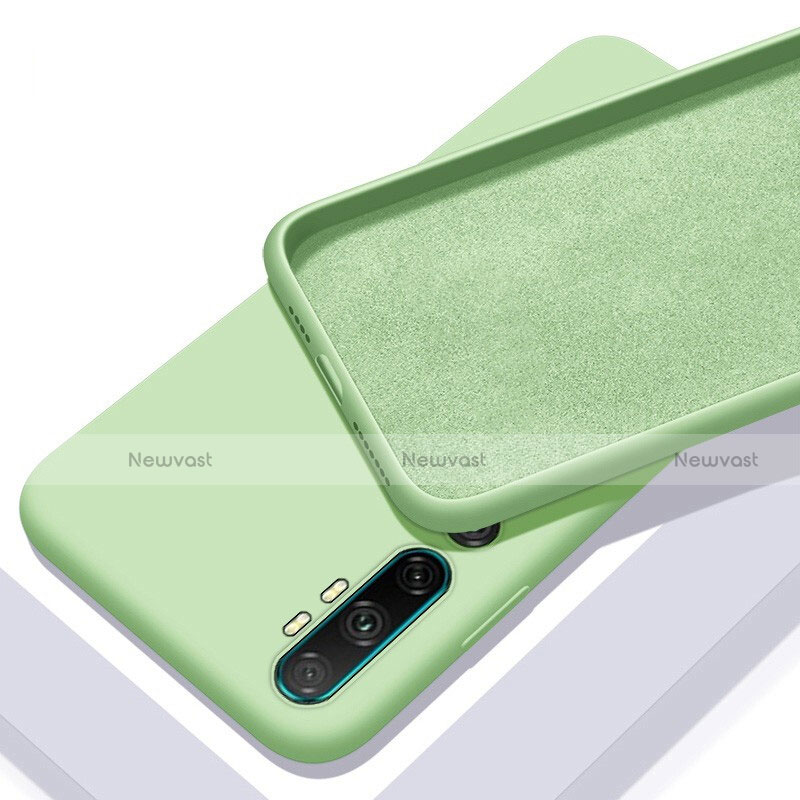 Ultra-thin Silicone Gel Soft Case 360 Degrees Cover C03 for Xiaomi Mi Note 10 Pro Green