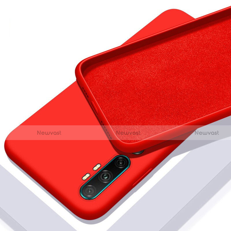 Ultra-thin Silicone Gel Soft Case 360 Degrees Cover C03 for Xiaomi Mi Note 10 Pro Red