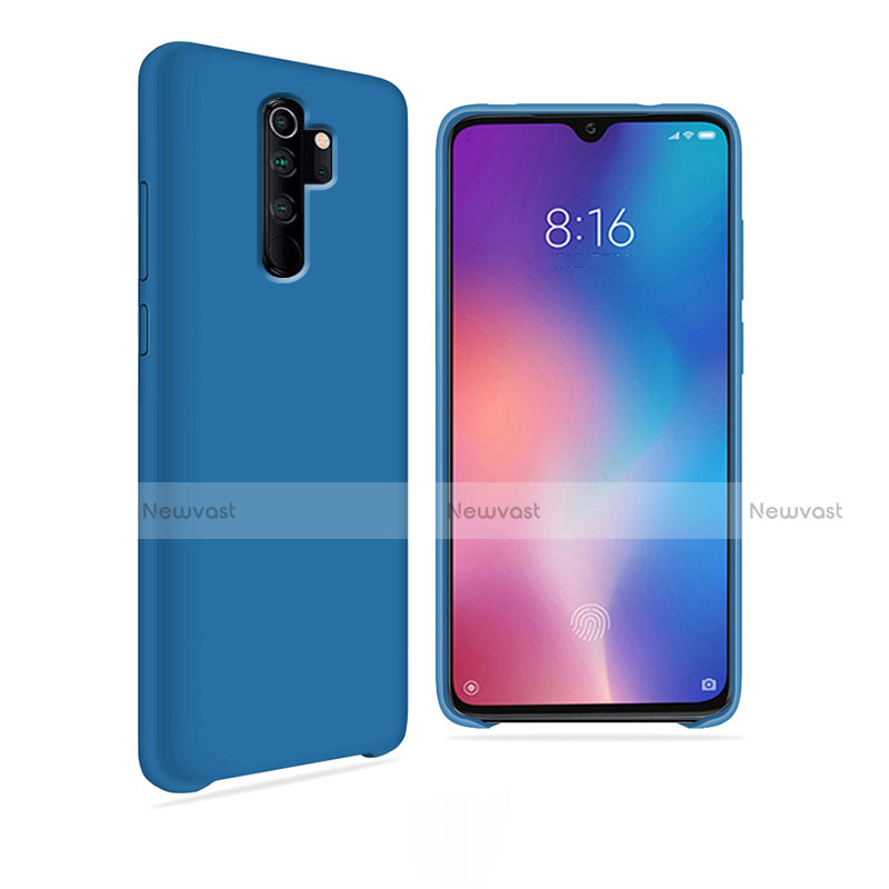 Ultra-thin Silicone Gel Soft Case 360 Degrees Cover C03 for Xiaomi Redmi Note 8 Pro Blue