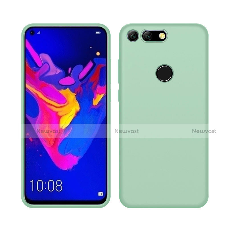 Ultra-thin Silicone Gel Soft Case 360 Degrees Cover C04 for Huawei Honor V20 Green