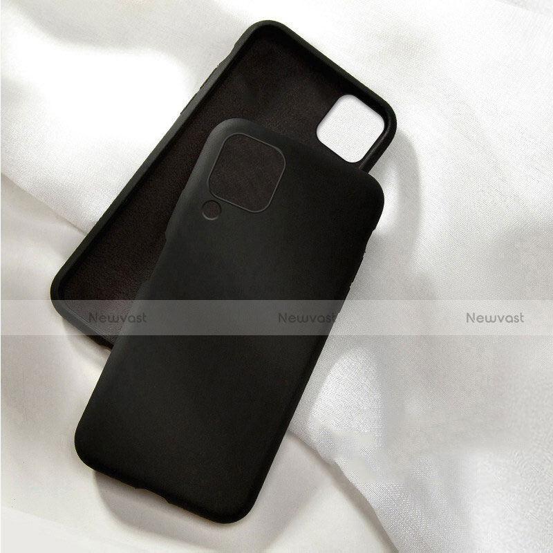 Ultra-thin Silicone Gel Soft Case 360 Degrees Cover C04 for Huawei Nova 7i Black