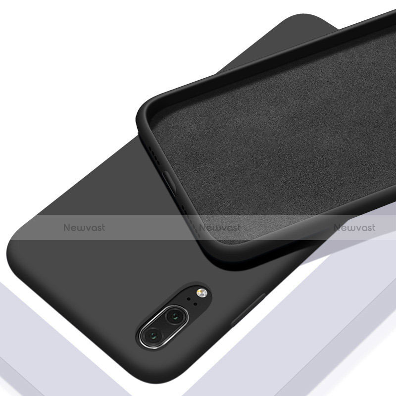 Ultra-thin Silicone Gel Soft Case 360 Degrees Cover C04 for Huawei P20