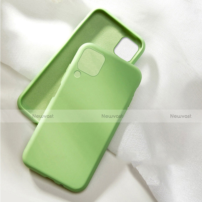 Ultra-thin Silicone Gel Soft Case 360 Degrees Cover C04 for Huawei P40 Lite Green