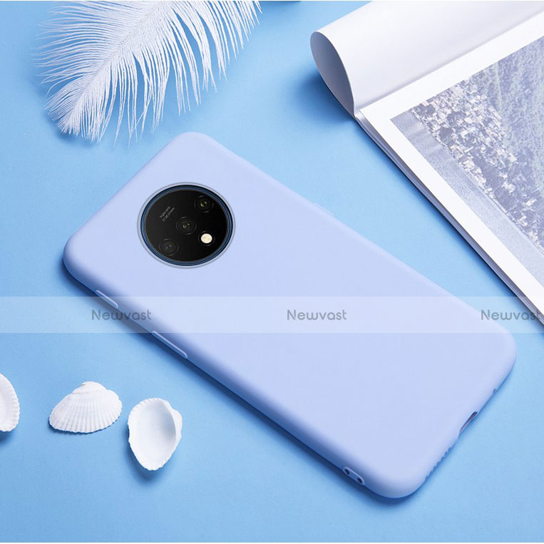 Ultra-thin Silicone Gel Soft Case 360 Degrees Cover C04 for OnePlus 7T