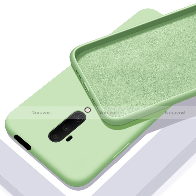 Ultra-thin Silicone Gel Soft Case 360 Degrees Cover C04 for OnePlus 7T Pro Green