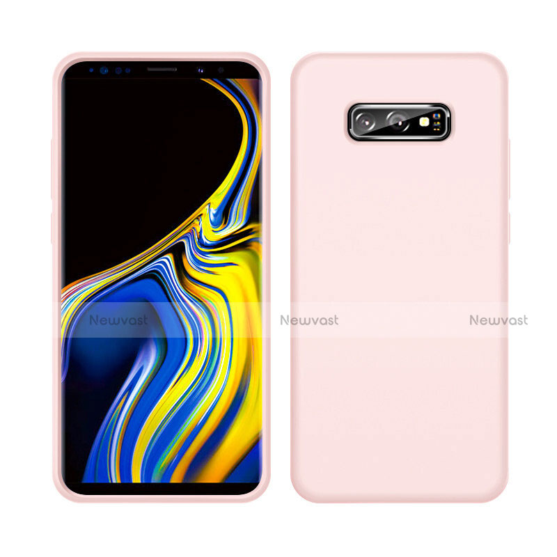 Ultra-thin Silicone Gel Soft Case 360 Degrees Cover C04 for Samsung Galaxy S10e Pink