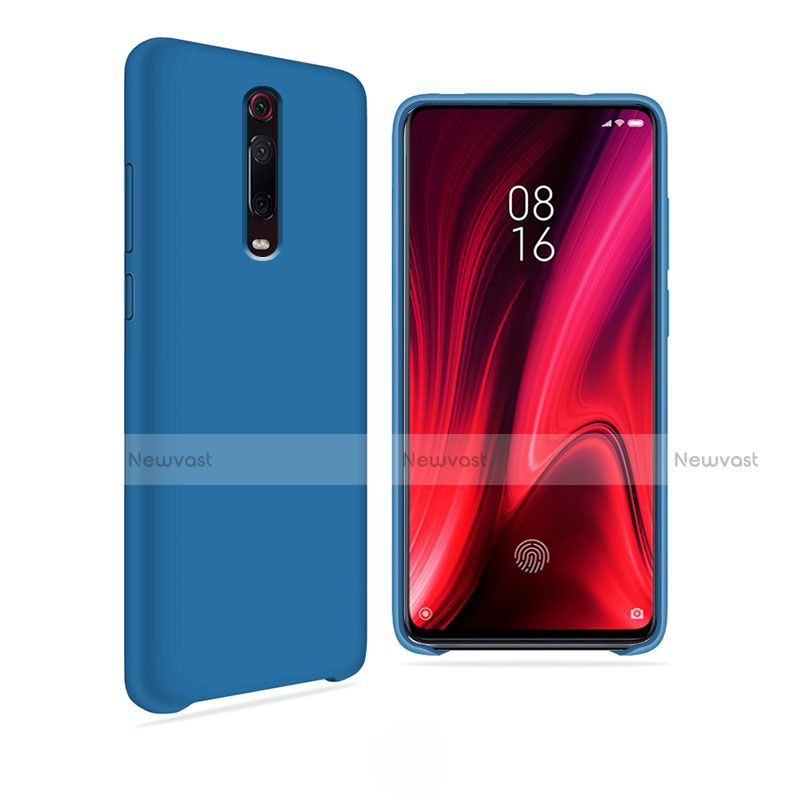 Ultra-thin Silicone Gel Soft Case 360 Degrees Cover C04 for Xiaomi Mi 9T Blue