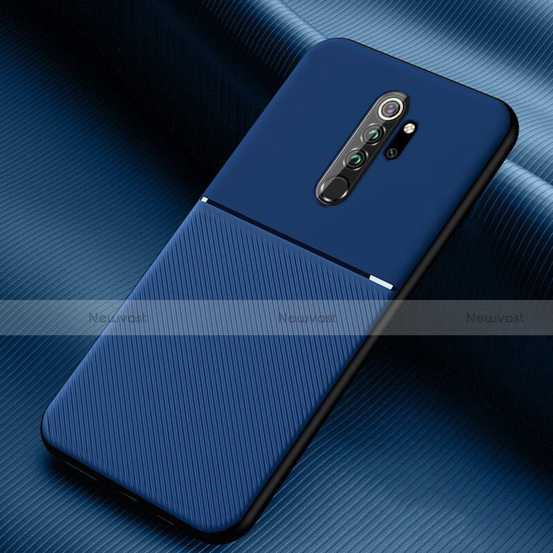 Ultra-thin Silicone Gel Soft Case 360 Degrees Cover C04 for Xiaomi Redmi Note 8 Pro Blue