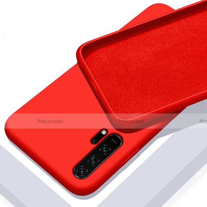 Ultra-thin Silicone Gel Soft Case 360 Degrees Cover C05 for Huawei Honor 20 Pro Red