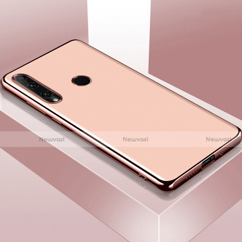 Ultra-thin Silicone Gel Soft Case 360 Degrees Cover C05 for Huawei Honor 20E Rose Gold