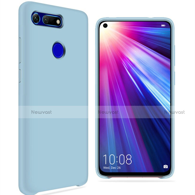 Ultra-thin Silicone Gel Soft Case 360 Degrees Cover C05 for Huawei Honor View 20 Sky Blue