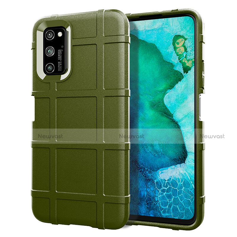 Ultra-thin Silicone Gel Soft Case 360 Degrees Cover C05 for Huawei Honor View 30 5G Green