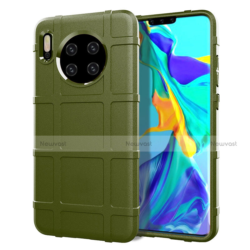 Ultra-thin Silicone Gel Soft Case 360 Degrees Cover C05 for Huawei Mate 30 Green