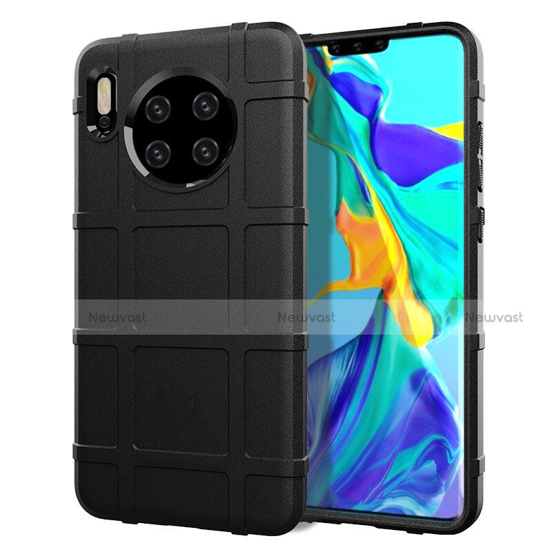 Ultra-thin Silicone Gel Soft Case 360 Degrees Cover C05 for Huawei Mate 30 Pro 5G Black