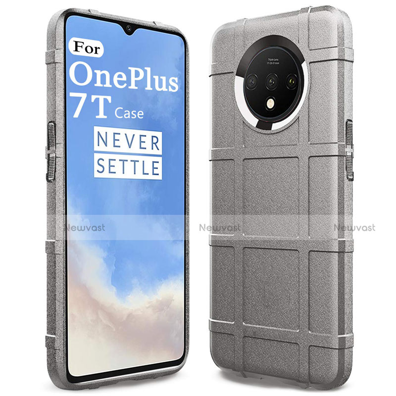 Ultra-thin Silicone Gel Soft Case 360 Degrees Cover C05 for OnePlus 7T