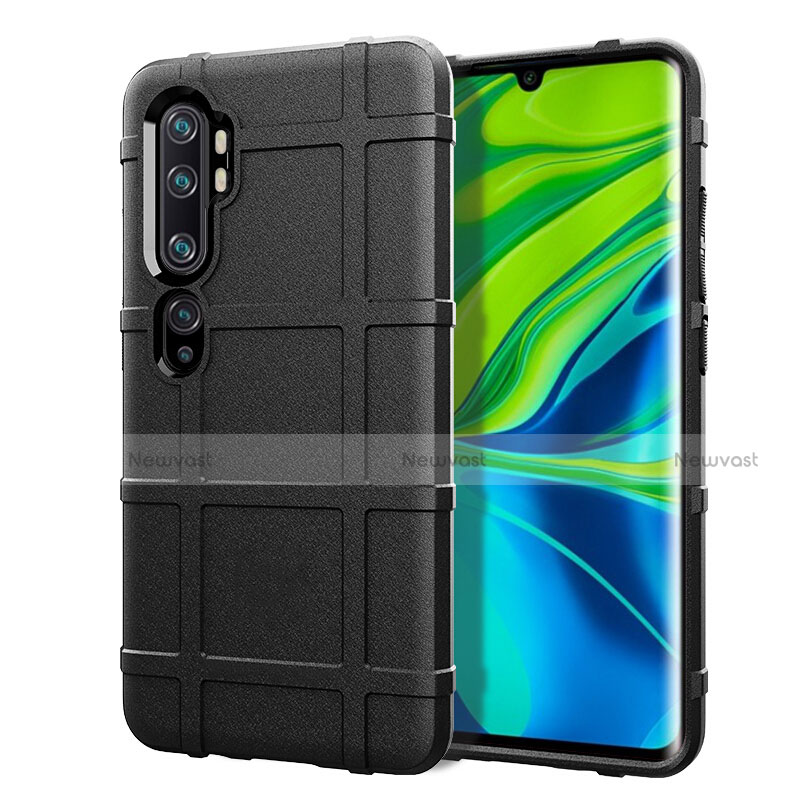 Ultra-thin Silicone Gel Soft Case 360 Degrees Cover C05 for Xiaomi Mi Note 10 Black