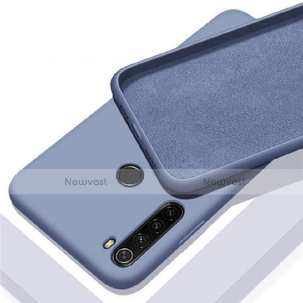 Ultra-thin Silicone Gel Soft Case 360 Degrees Cover C05 for Xiaomi Redmi Note 8 (2021) Purple