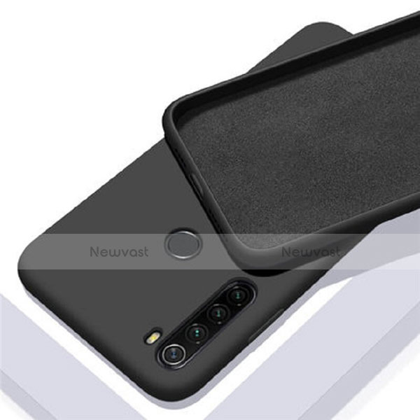 Ultra-thin Silicone Gel Soft Case 360 Degrees Cover C05 for Xiaomi Redmi Note 8 Black