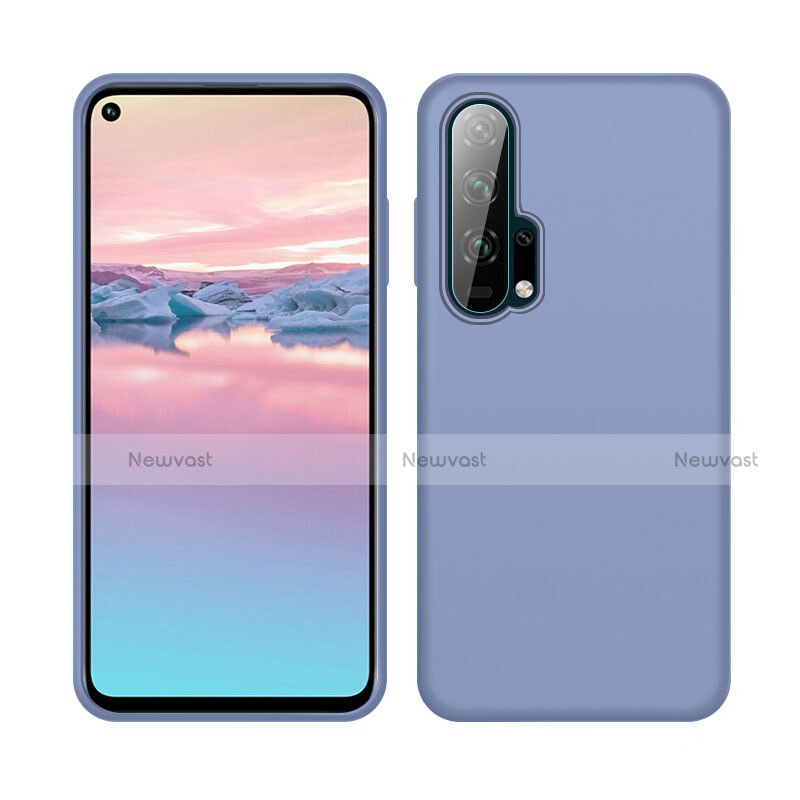 Ultra-thin Silicone Gel Soft Case 360 Degrees Cover C06 for Huawei Honor 20 Pro Sky Blue
