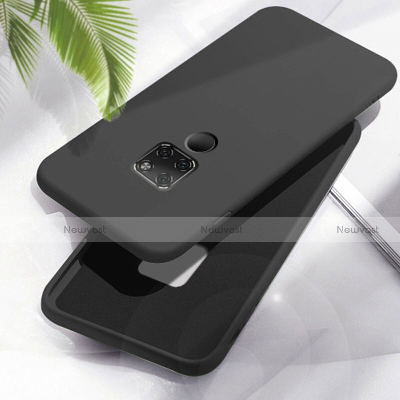 Ultra-thin Silicone Gel Soft Case 360 Degrees Cover C06 for Huawei Mate 20 Black