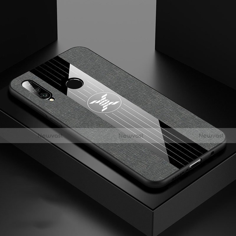 Ultra-thin Silicone Gel Soft Case 360 Degrees Cover C06 for Huawei Nova 4e Dark Gray