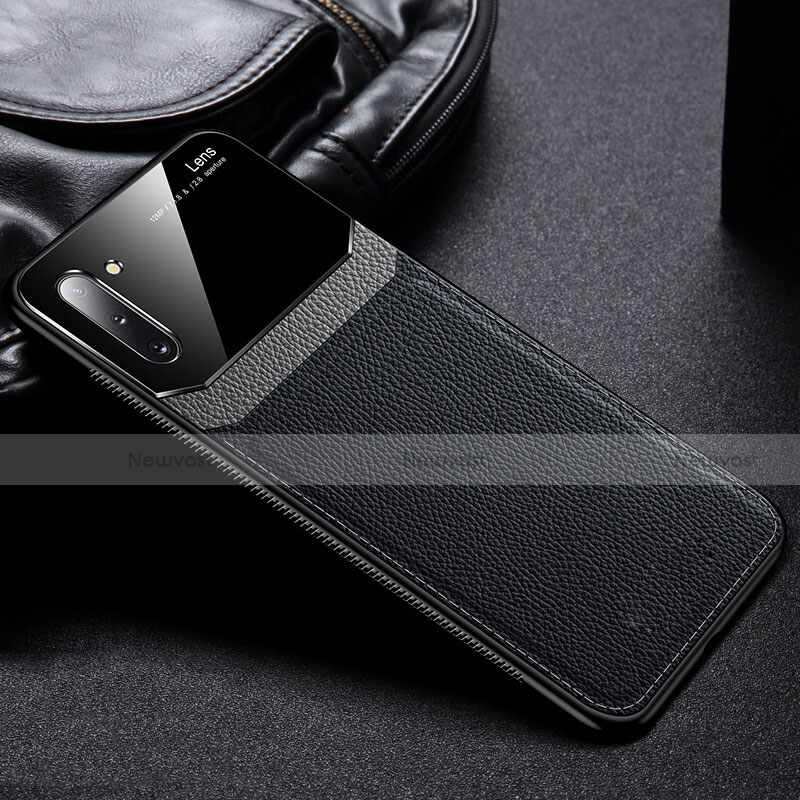 Ultra-thin Silicone Gel Soft Case 360 Degrees Cover C06 for Samsung Galaxy Note 10 Black