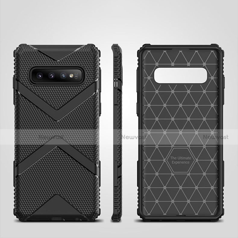 Ultra-thin Silicone Gel Soft Case 360 Degrees Cover C06 for Samsung Galaxy S10 5G