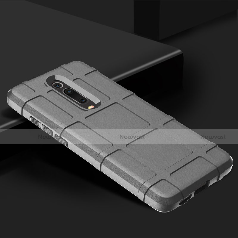 Ultra-thin Silicone Gel Soft Case 360 Degrees Cover C06 for Xiaomi Redmi K20 Silver