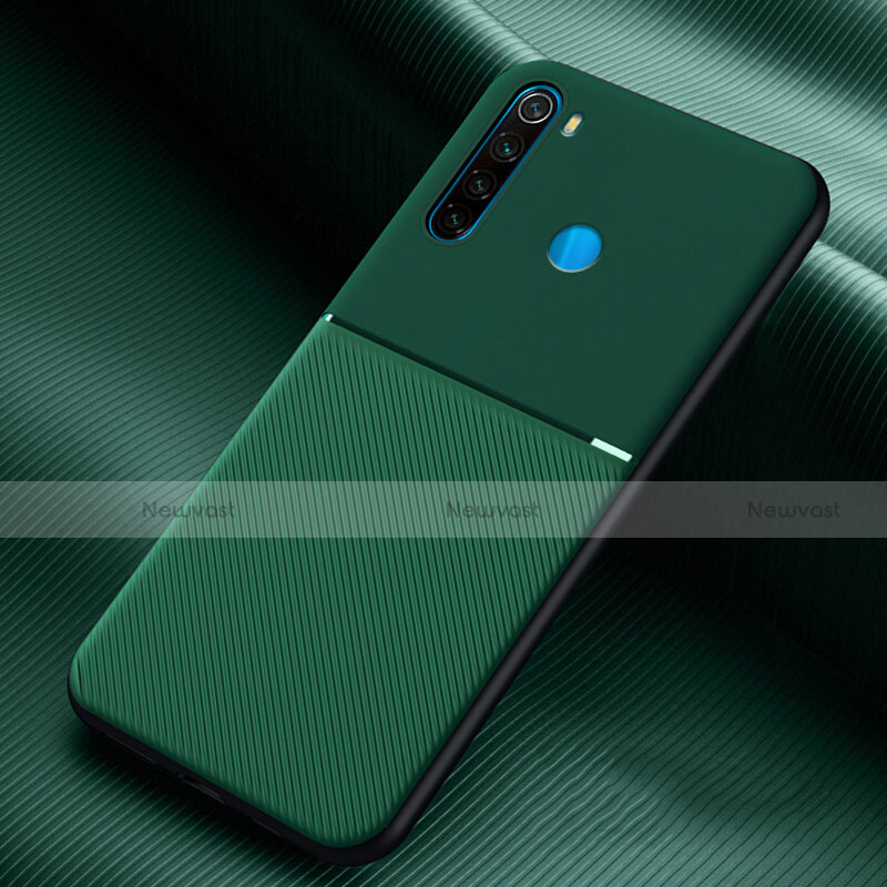 Ultra-thin Silicone Gel Soft Case 360 Degrees Cover C06 for Xiaomi Redmi Note 8 Green