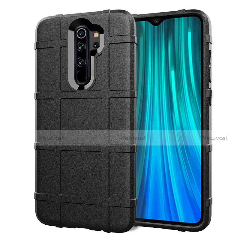 Ultra-thin Silicone Gel Soft Case 360 Degrees Cover C06 for Xiaomi Redmi Note 8 Pro Black